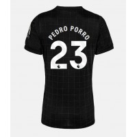 Stroje piłkarskie Tottenham Hotspur Pedro Porro #23 Koszulka Wyjazdowej dla damskie 2025-26 Krótki Rękaw